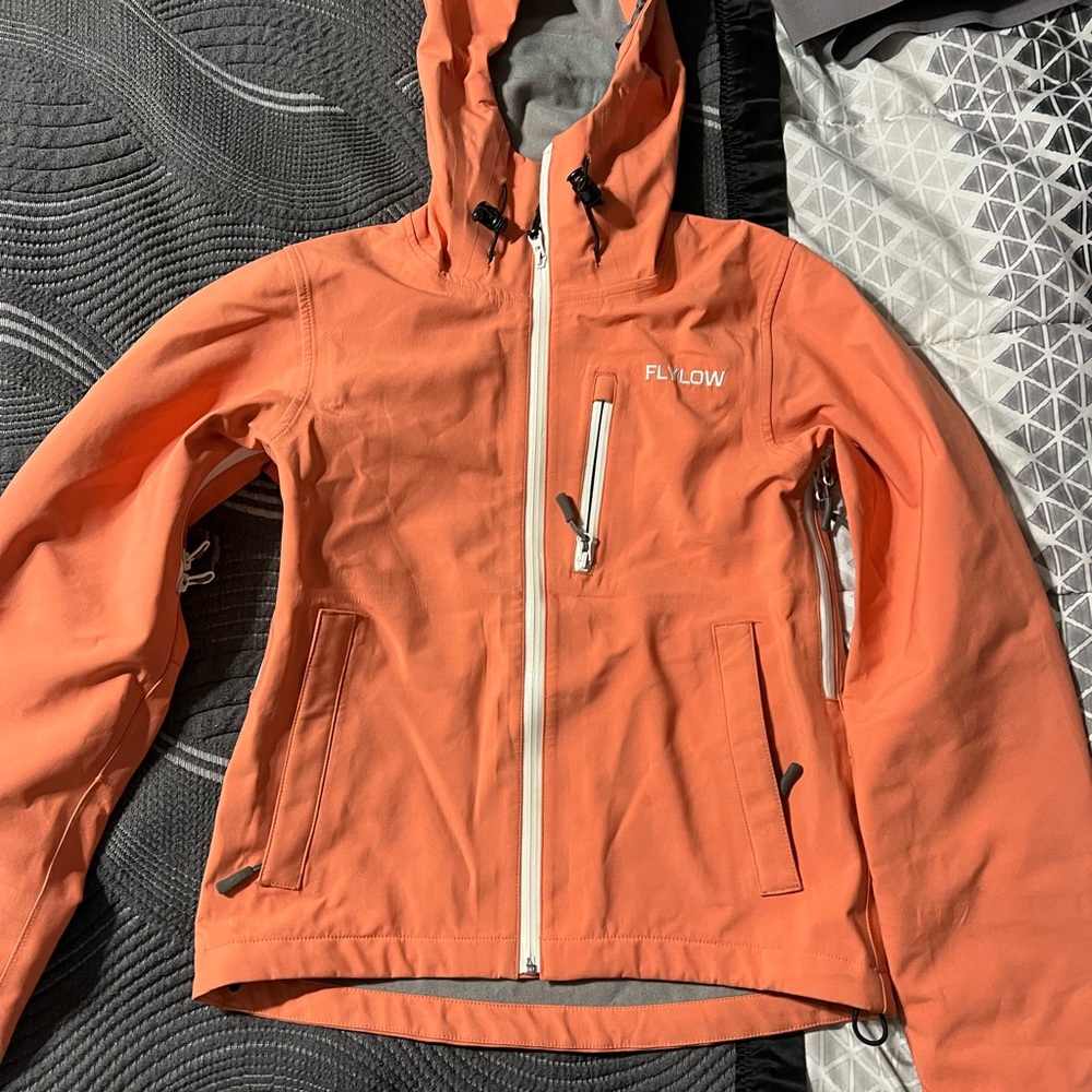 Flylow Womens 'Vixen' three-layer softshell water-resistant ski jacket, XS